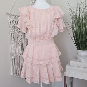 NWT Natasha Dress In Bellerose Pink, Size M